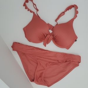 La Vie En Rose Aqua Bikini